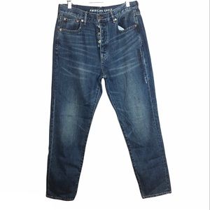American Eagle Hi-Rise Girlfriend jeans size 10.